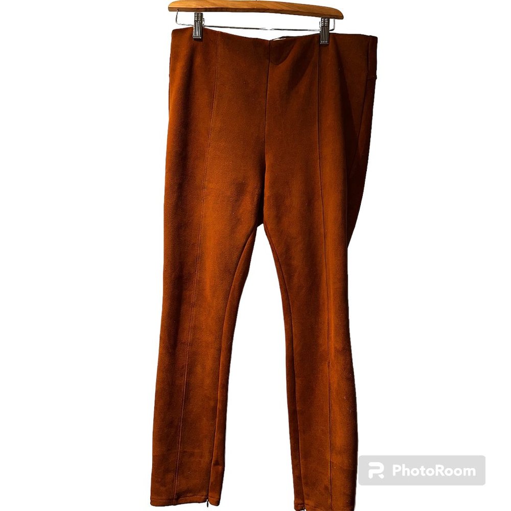 by Anthropologie faux suede‎ pant size 31